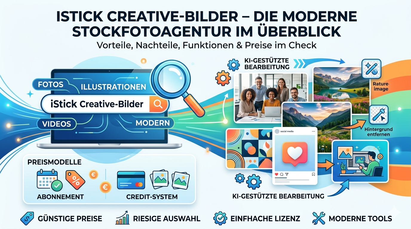 iStick Creative-Bilder – Die moderne Stockfotoagentur im Überblick