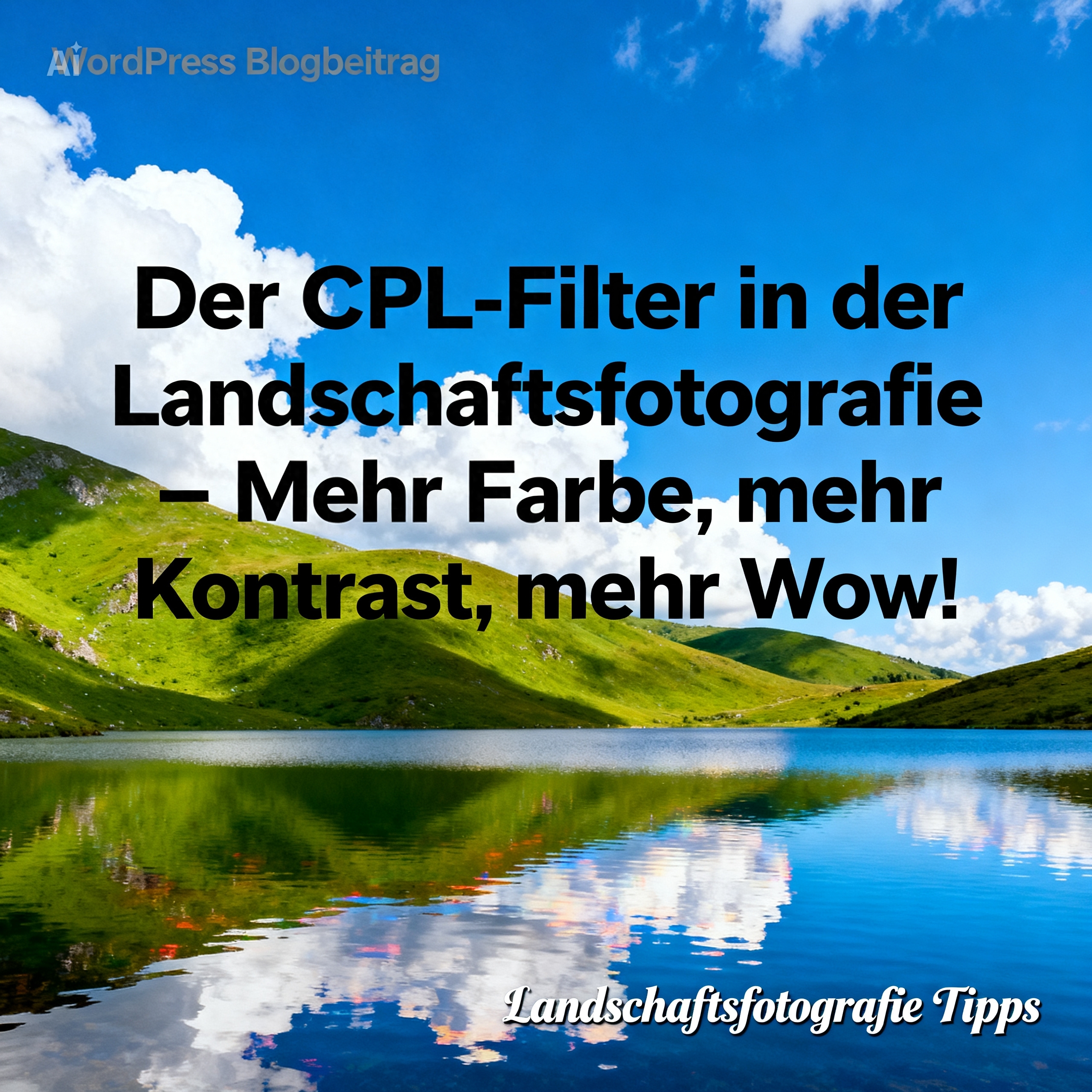 Der CPL-Filter in der Landschaftsfotografie – Mehr Farbe, mehr Kontrast, mehr Wow!