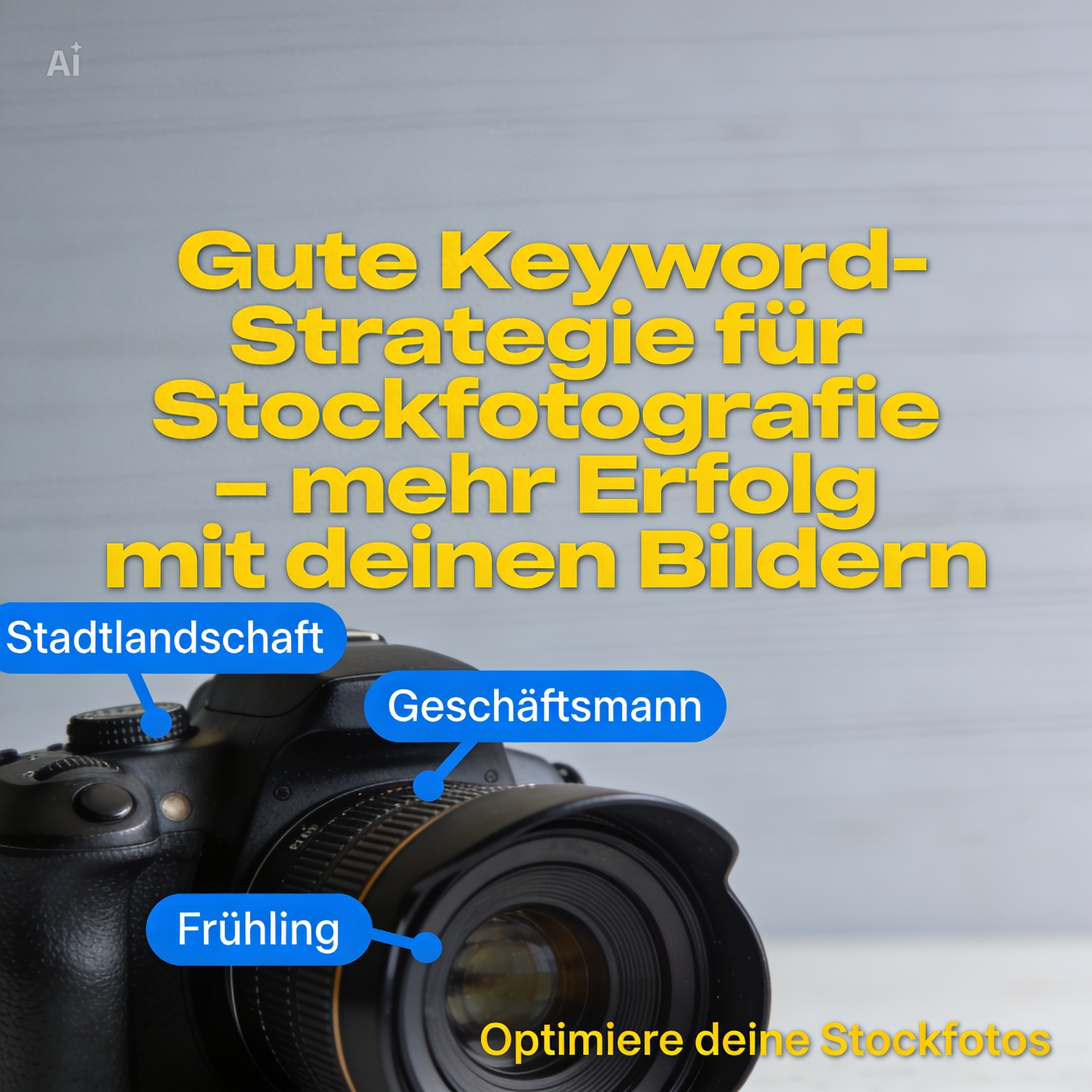 Gute Keyword-Strategie für Stockfotografie – mehr Erfolg mit deinen Bildern