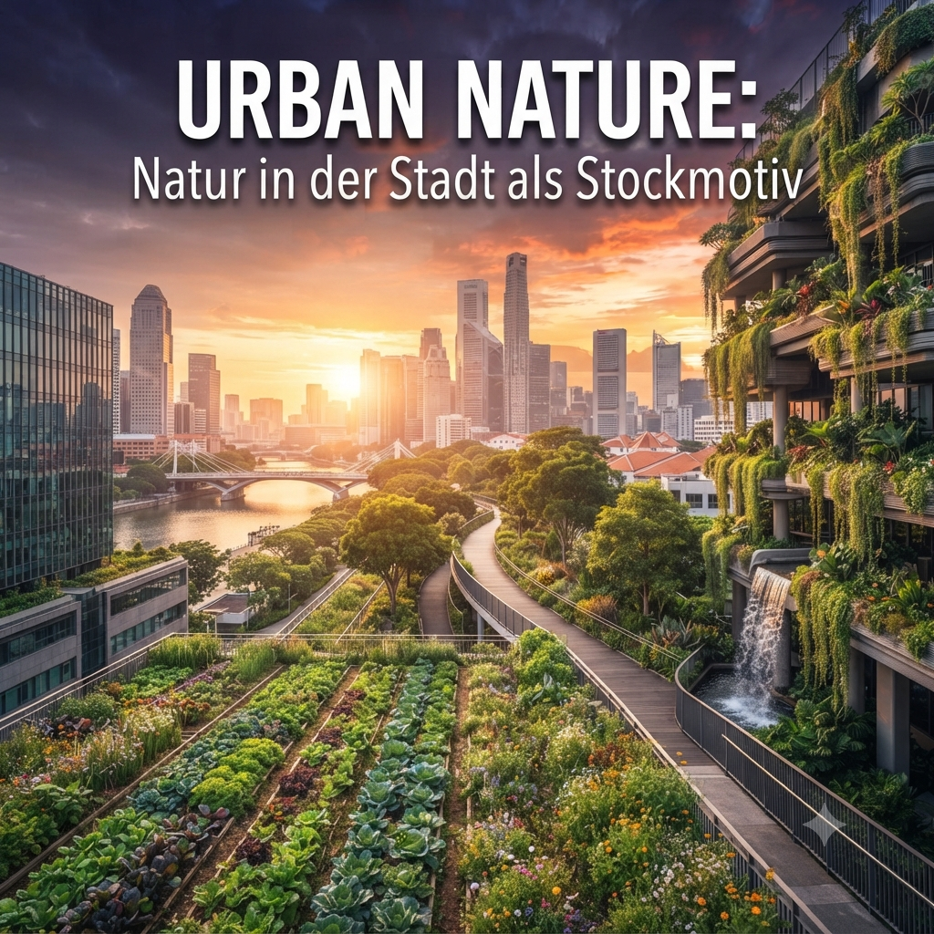 Urban Nature: Natur in der Stadt als Stockmotiv