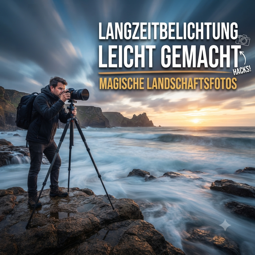 Langzeitbelichtung leicht gemacht: Hacks für magische Landschaftsfotos