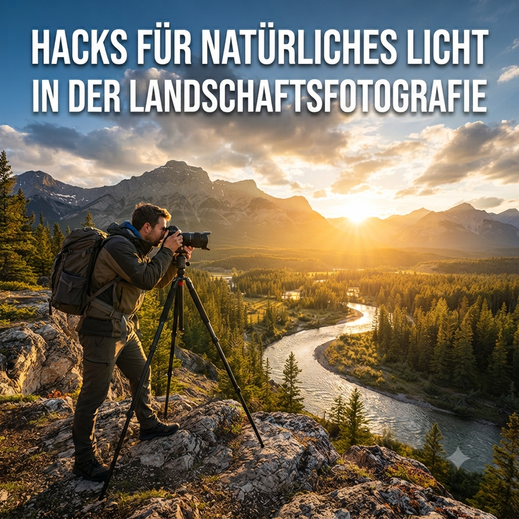 Hacks für die Nutzung von natürlichem Licht in der Landschaftsfotografie