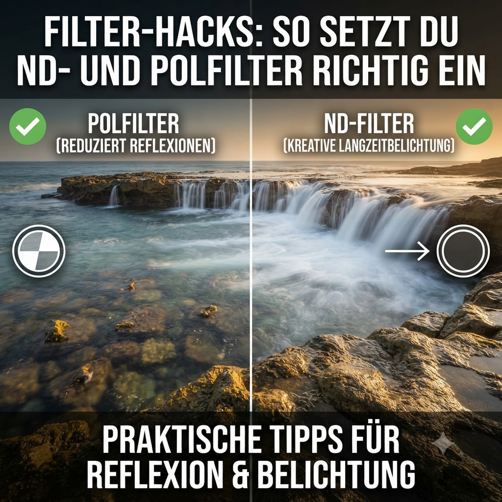 Filter-Hacks: So setzt du ND- und Polfilter richtig ein